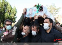 تشییع پیکر شهید مدافع حرم «محمد اینانلو» در کرج