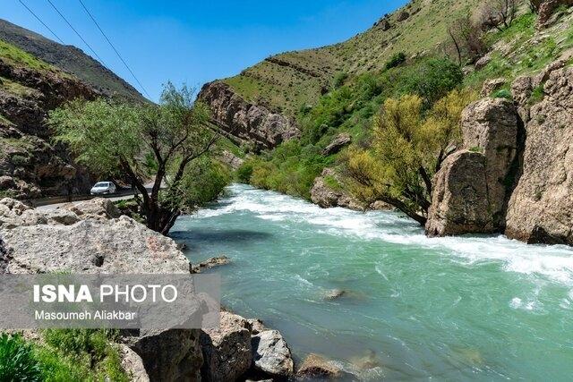 وضعیت خطرناک رودخانه‌های البرز