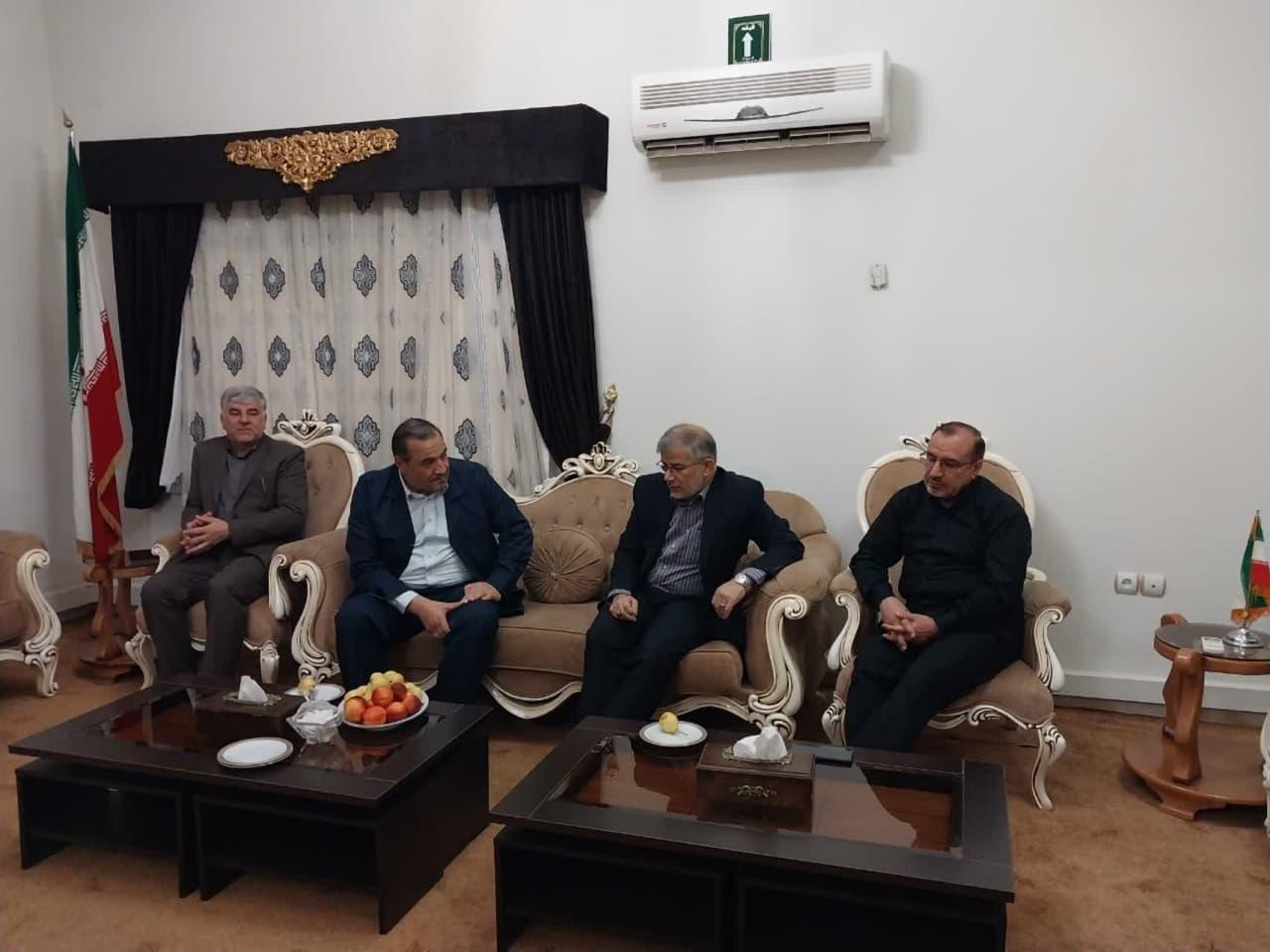 دیدار استاندار البرز با استاندارایلام و بازدید از زیرساخت‌های اربعین