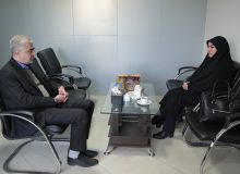 نشست هم‌اندیشی مدیر روابط‌عمومی اتاق بازرگانی البرز و رئیس اتحادیه مشاورین املاک استان