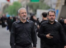 مراسم پیاده روی جاماندگان اربعین حسینی (ع) در کرج