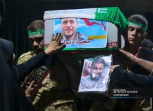 وداع با شهید راه قدس مجید دیوانی در کرج شهر دلیران
