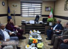 برگزاری نشست هم اندیشی مسئولان بسیج ادارات با سرپرست ندامتگاه فردیس