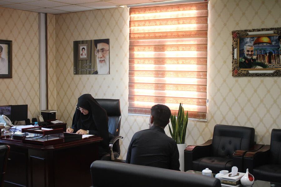 دیدار چهرهبهچهره مدیرکل بهزیستی البرز با جامعه هدف در راستای تکریم اربابرجوع دیدار چهرهبهچهره مدیرکل بهزیستی البرز با جامعه هدف در راستای تکریم اربابرجوع
