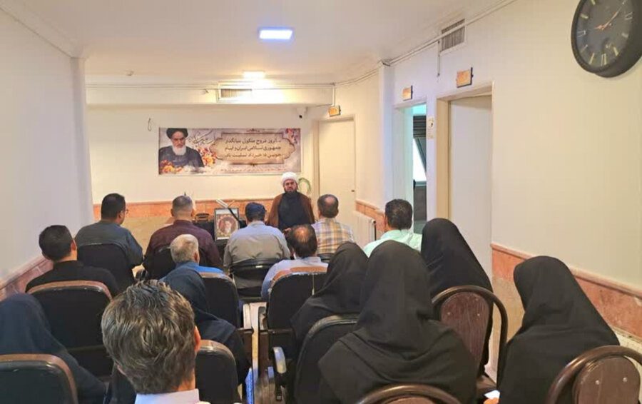 نظرآباد | برگزاری مراسم سالگرد ارتحال امام خمینی (ره) در اداره بهزیستی شهرستان نظرآباد نظرآباد | برگزاری مراسم سالگرد ارتحال امام خمینی (ره) در اداره بهزیستی شهرستان نظرآباد