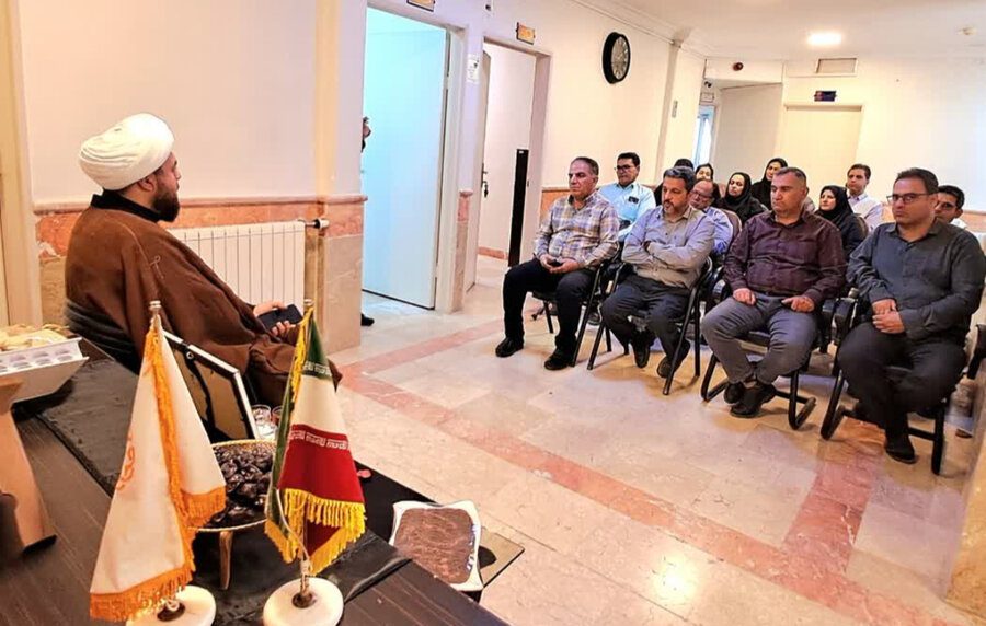 نظرآباد | برگزاری مراسم سالگرد ارتحال امام خمینی (ره) در اداره بهزیستی شهرستان نظرآباد نظرآباد | برگزاری مراسم سالگرد ارتحال امام خمینی (ره) در اداره بهزیستی شهرستان نظرآباد