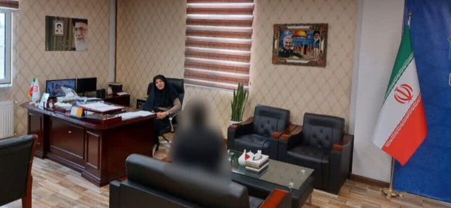 دیدار چهره‌به‌چهره مدیرکل بهزیستی البرز با جامعه هدف در راستای تکریم ارباب‌رجوع