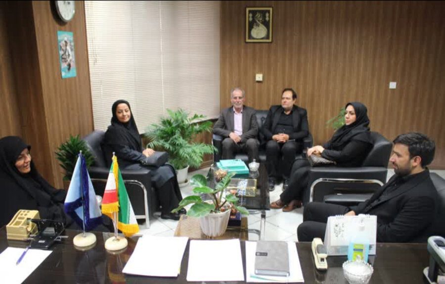 دیدار مدیرکل بهزیستی البرز با معاون دادستان به مناسبت هفته قوه قضاییه