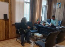 طالقان | ملاقات رئیس اداره بهزیستی شهرستان طالقان با جامعه هدف محترم