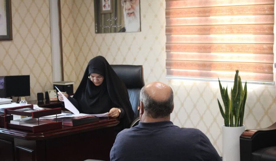 دیدار چهره به چهره مدیرکل بهزیستی البرز با جامعه هدف محترم دیدار چهره به چهره مدیرکل بهزیستی البرز با جامعه هدف محترم