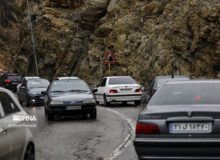 ترافیک سنگین در آزادراه تهران – شمال 