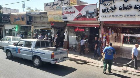 منطقه ۷ شهرداری کرج از دو کانون مهم سد معبر پاکسازی شد