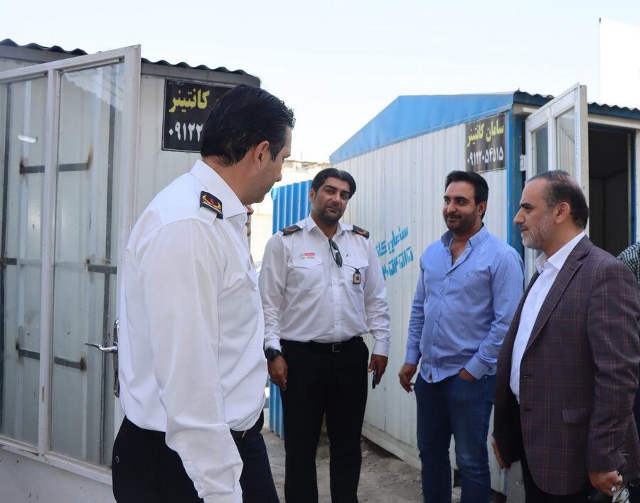 رئیس کمیسیون عمران شورای شهر از ایستگاه شعبانآباد دیدن کرد