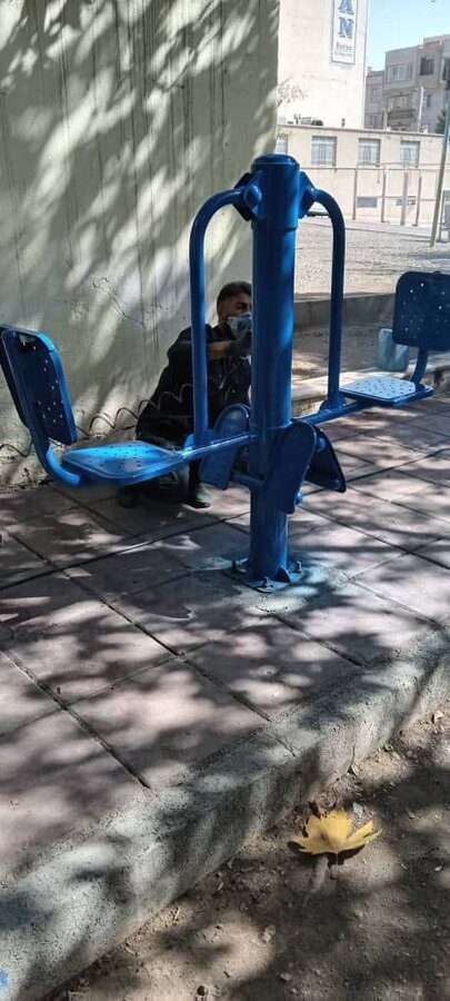 بوستان‌های منطقه ۸ شهرداری کرج رنگ و روی تازه گرفت