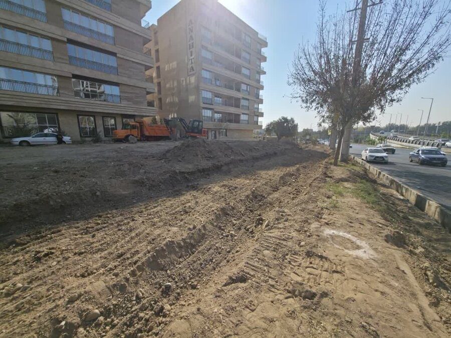 اجرای طرح ساماندهی و بهسازی فضا و منظر شهری در تقاطع غیر هم‌سطح جمهوری