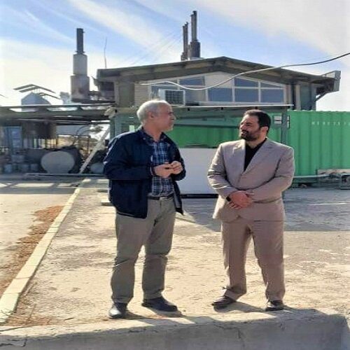 بازدید مدیرعامل سازمان مدیریت پسماند کرج از مجموعه موازی در مشهد