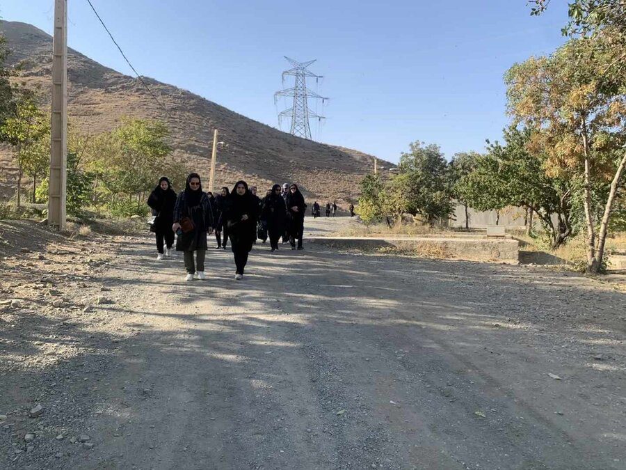 اردوی کوهپیمایی و راهپیمایی خواهران بسیجی برگزار شد