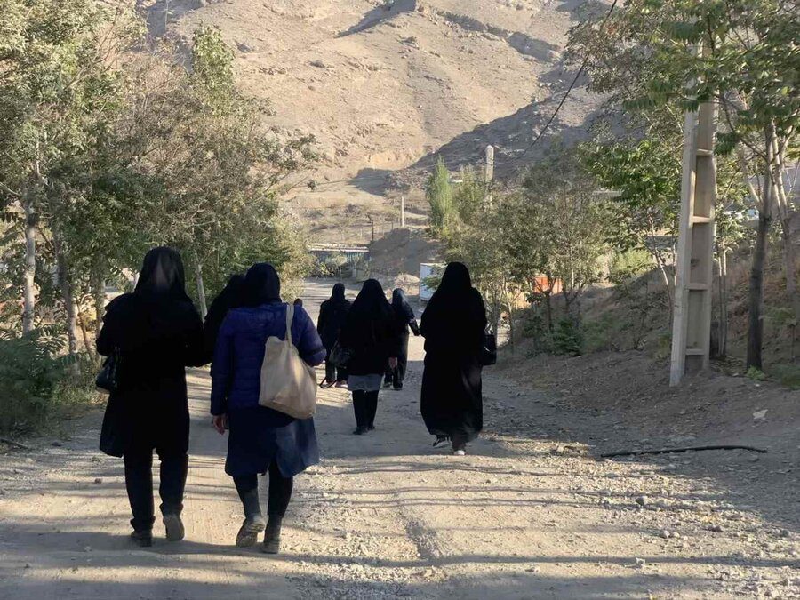 اردوی کوهپیمایی و راهپیمایی خواهران بسیجی برگزار شد