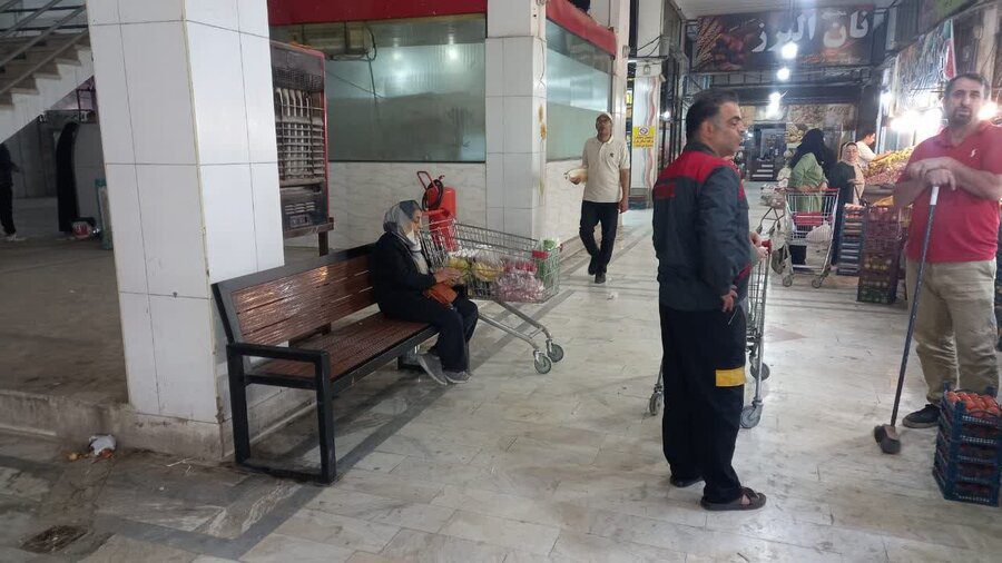 انفجار خدمات بازار روزهای کرج در جنگ ۱۲روزه