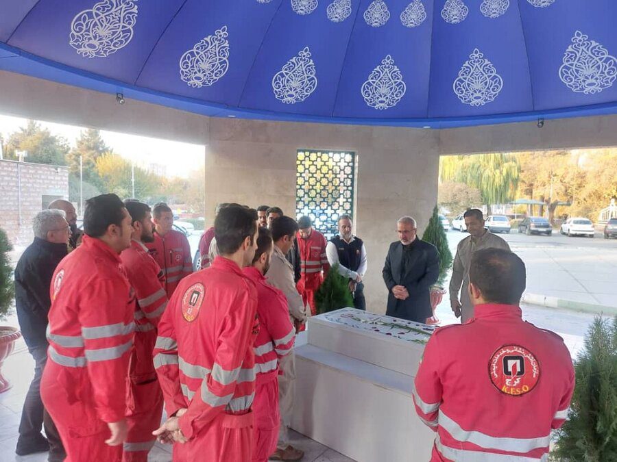 تیم آتش‌نشانی کرج برای مقابله با آتش‌سوزی هیرکانی اعزام شد