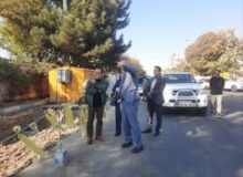 عضو شورای شهر کرج از محل ورودی میدان مرکزی میوه و تره بار دیدن کرد