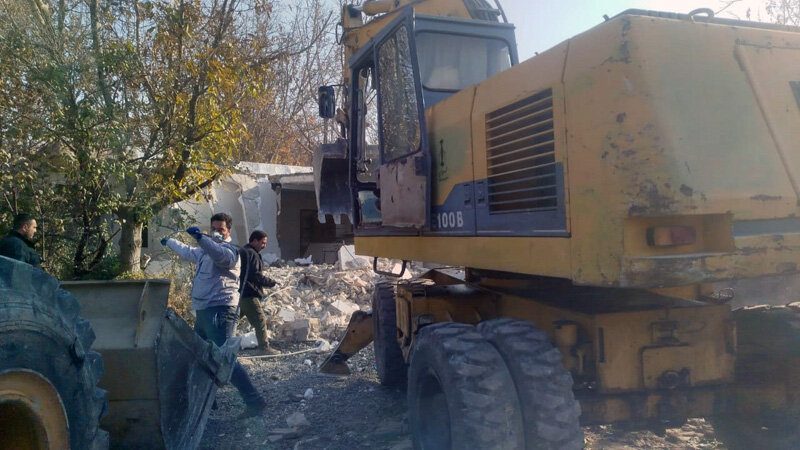 عملیات عمرانی ادامه بزرگراه یادگار امام(ره) آغاز شد