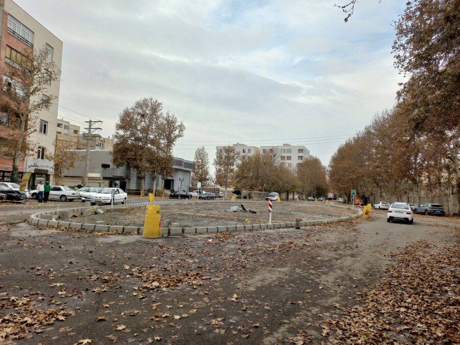 خیابان اختر غربی صاحب میدان میشود/ ارتقای ایمنی و ساماندهی ترافیک در گلشهر