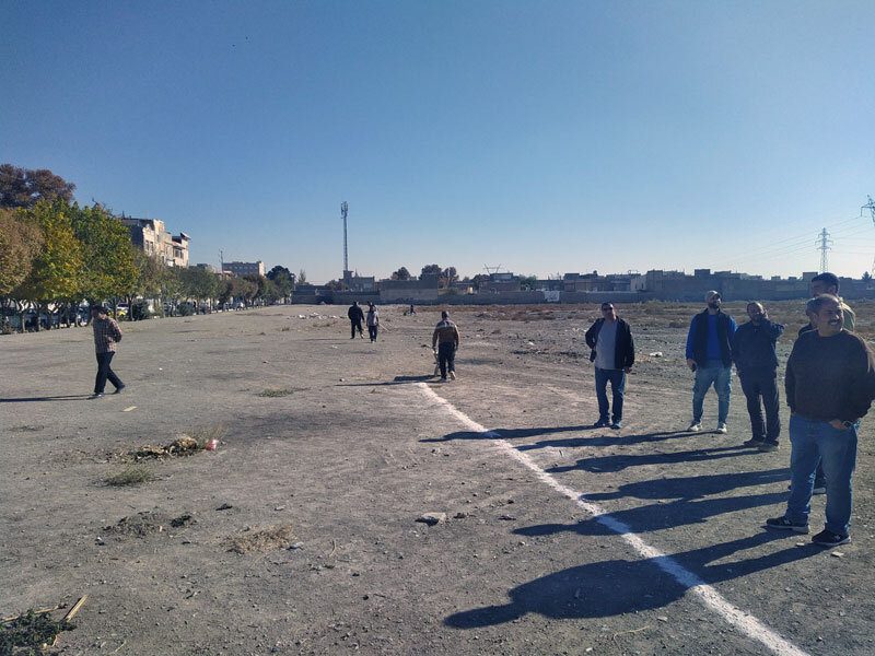 بهسازی محیطی خیابان پنجم آقتپه انجام شد