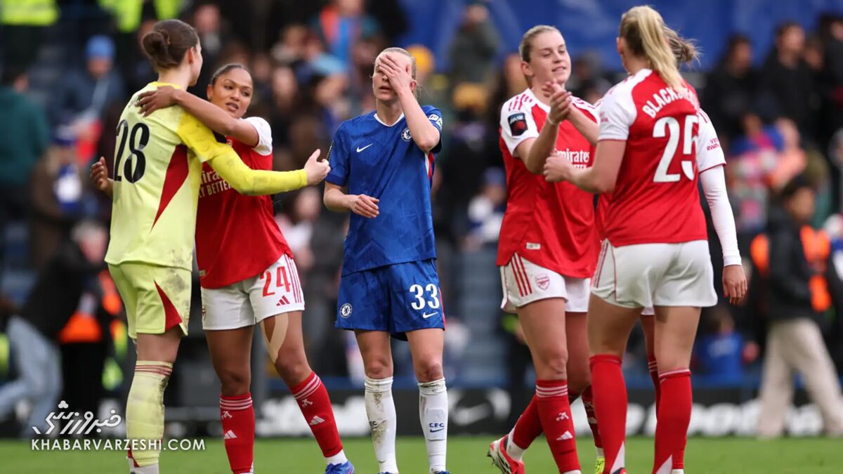 ستاره‌ها تماشاگر فوتبال حساس زنان؛ اسطوره فرانسوی کنار بازیگر مشهور +ویدیو