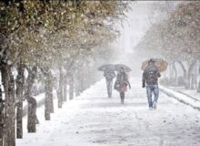 هشدار هواشناسی درباره بارش برف در البرز