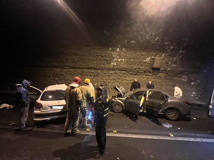 تصادف در جاده چالوس یک فوتی بر جا گذاشت