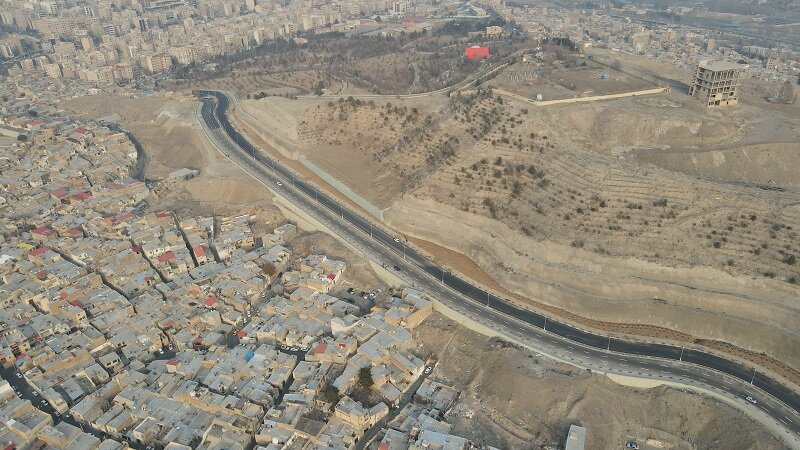 رینگ ۳۰ متری تپه مرادآب زیر بار ترافیک می‌رود