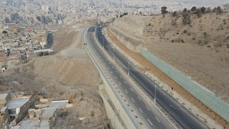 رینگ ۳۰ متری تپه مرادآب زیر بار ترافیک می‌رود