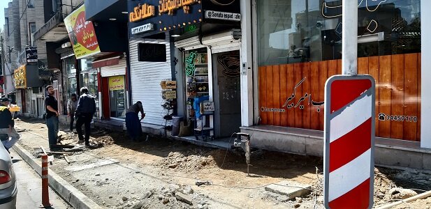 تداوم پیاده‌روسازی در معابر منطقه ۷/ تلاشی برای ارتقای رضایتمندی شهروندان