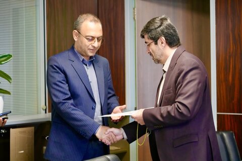 معارفه سرپرست جدید اداره‌کل بازرسی شهرداری کرج / قدردانی از زحمات هاشمی و معارفه افشار