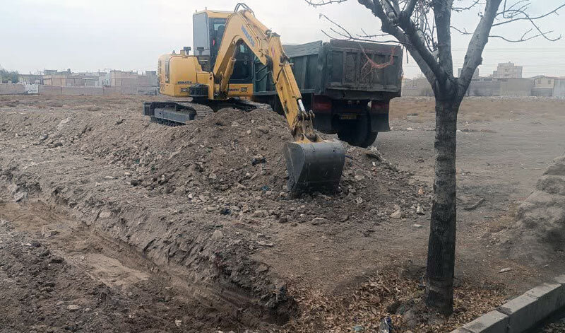 بهسازی خیابان پنجم غربی آق تپه سرعت گرفت