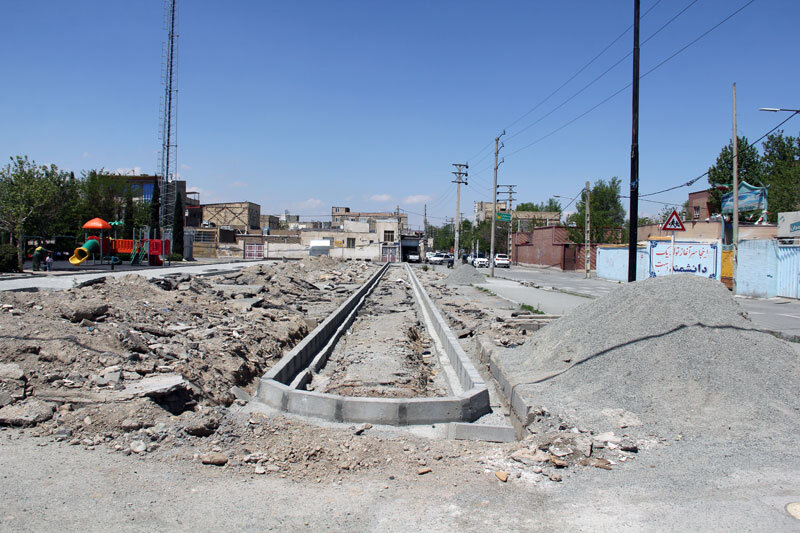 بهسازی خیابان پنجم غربی آق تپه سرعت گرفت