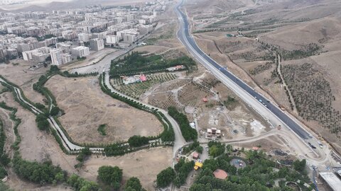 بزرگراه شمالی کرج نماد آبادانی در اوج تحریم‌ها