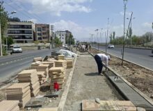 بهره‌برداری از فاز جدید پیاده‌روسازی در کمربندی مهرشهر