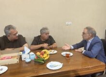دیدار رئیس مجمع خیرین استان البرز با مدیرعامل بنیاد فاتح