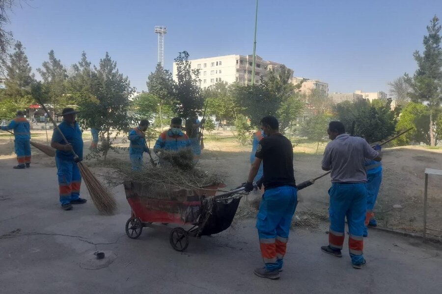 تمهیدات منطقه ۵ برای میزبانی شایسته از زائران مراسم وداع با رهبر شهید