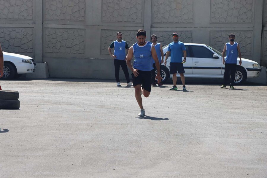 آزمون عملی تکمیل ظرفیت استخدام آتشنشانی کرج برگزار شد