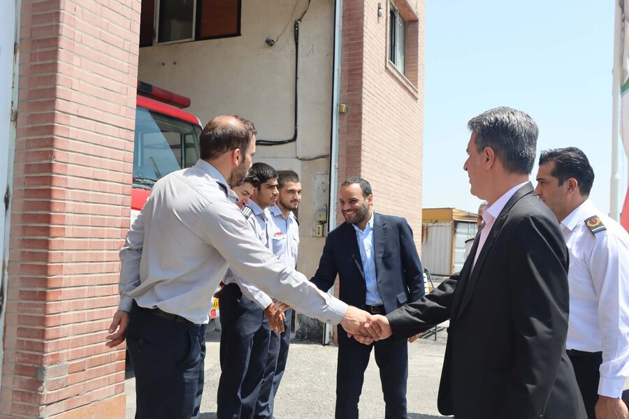 آغاز گامهای عملی برای تقویت ساختار آتشنشانی کرج