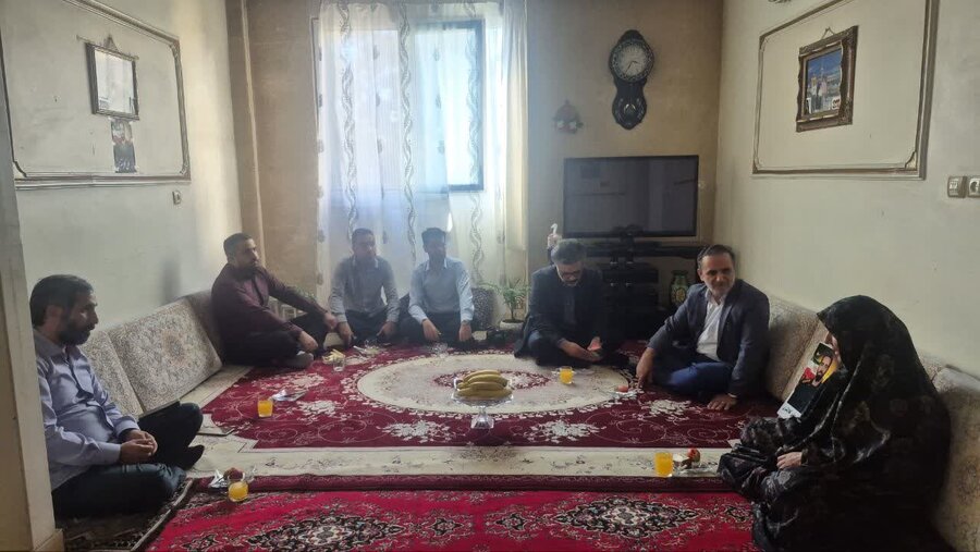 خدمت به خانواده‌های شهدا؛ تداوم مسیر آرمان‌های مقاومت در مدیریت شهری کرج
