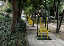 بهسازی گسترده بوستان های منطقه ۵ کرج؛ ازرنگ آمیزی تجهیزات تا کاشت گل های فصلی