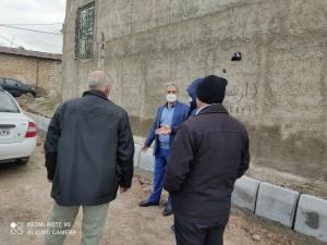 بازدید مهندس حق محمد لو  شهردار از روند پروژه های عمرانی شهرداری کوهسار