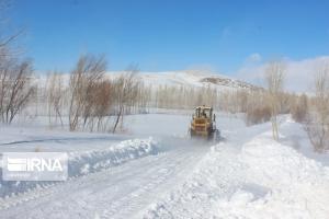 جاده های ۷۶ روستای برفگیر استان البرز بازگشایی شدند