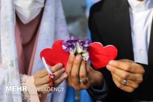 وصال عاشقی ۴۳ زوج نیازمند به همت گروه جهادی شهید حججی کمالشهر