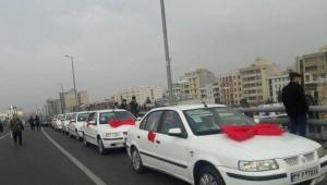 حضور ۴۳ عروس و داماد البرزی در جشن پیروزی انقلاب