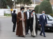 تصاویر ورود رئیس جمهور به استان البرز